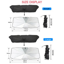 Car Front Windshield Sunshade Parasol Umbrella Interior Parts Auto Sun Protection Accessorie Sunscreen Heat Insulation Universal