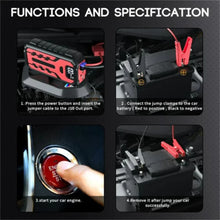 Car Emergency Starting Power Supply 600A-1200A Portable Charger Auto Jump Starter 12V Petrol Diesel Car Battery Starter