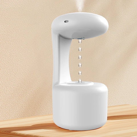 Anti-Gravity Air Humidifier 500ml USB Charge Water Droplets Freshener Air Humidifier Essential Oil Diffuser For Home Office