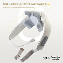 Electric Shoulder Kneading Massage Shawl Automatic Neck Back Massager Wireless Back Muscle Trapezius Relaxing Massage Pillow