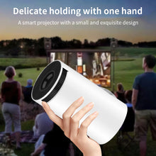 Projector 4K Android 11 HY300 Dual Wifi6 200ANSI Allwinner H713 BT5.0 1080P 1280*720P Cinema Outdoor portable Projetor